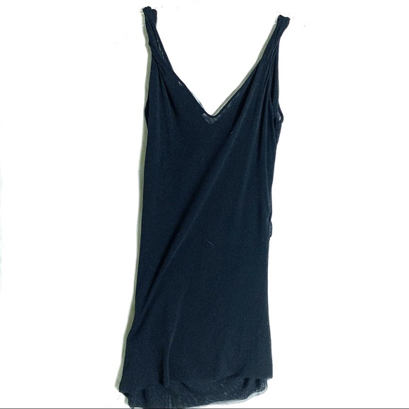 Arden B Layered Black Mesh Tank S - Picture 5 of 6